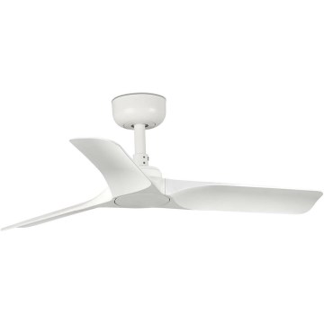FARO 33824WT - Stropný ventilátor HEY S biela pr. 90 cm Wi-Fi Tuya + diaľkové ovládanie