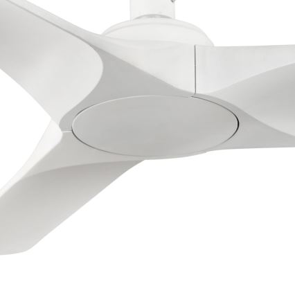 FARO 33824WT - Stropný ventilátor HEY S biela pr. 90 cm Wi-Fi Tuya + diaľkové ovládanie