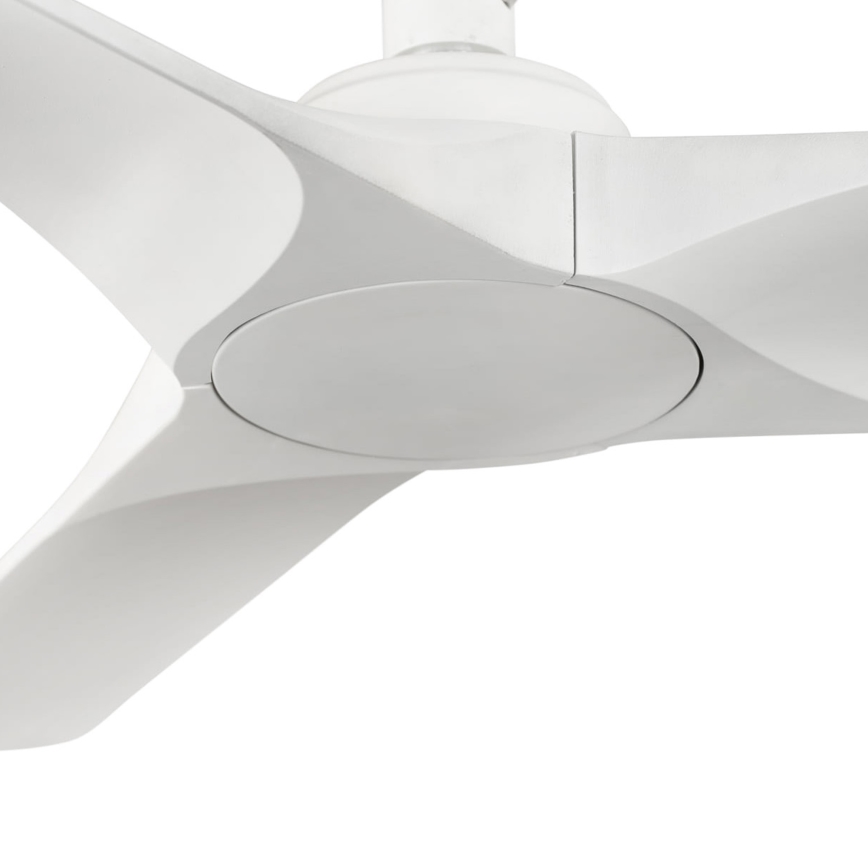 FARO 33824WT - Stropný ventilátor HEY S biela pr. 90 cm Wi-Fi Tuya + diaľkové ovládanie