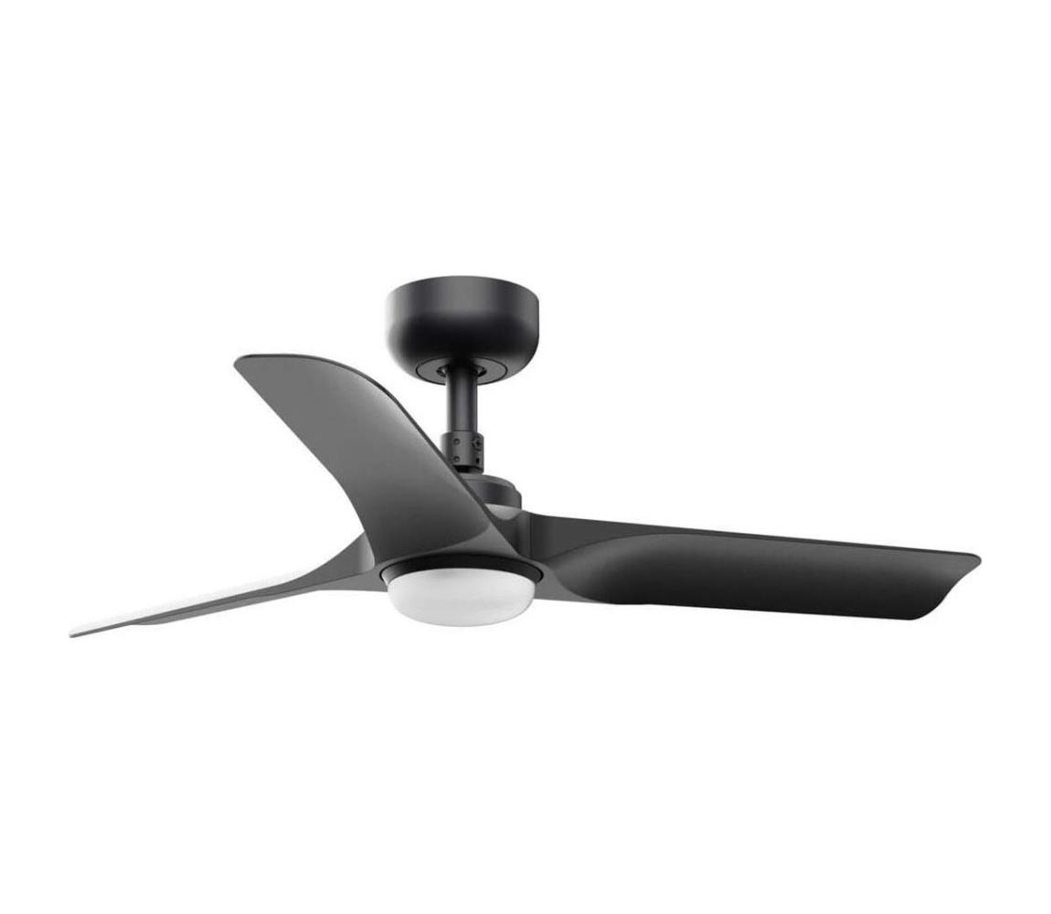 FARO Barcelona FARO 33825WT1S - LED stmievateľný látor HEY S 10W/230V CCT, priemer 90 cm, čierny WT + DO 33825WT1S-D