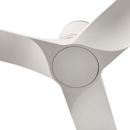 FARO 33826WT - Stropný ventilátor HEY TUB S biela pr. 90 cm Wi-Fi Tuya + diaľkové ovládanie