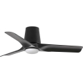 FARO 33827WT1S - LED stmievateľný stropný ventilátor HEY TUB s LED/10W/230V 2700/3000/4000K priemer 90 cm čierna Wi-Fi Tuya + diaľkové ovládanie