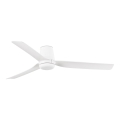 FARO 33828 - Stropný ventilátor PUNT TUB M biela pr. 130 cm + diaľkové ovládanie