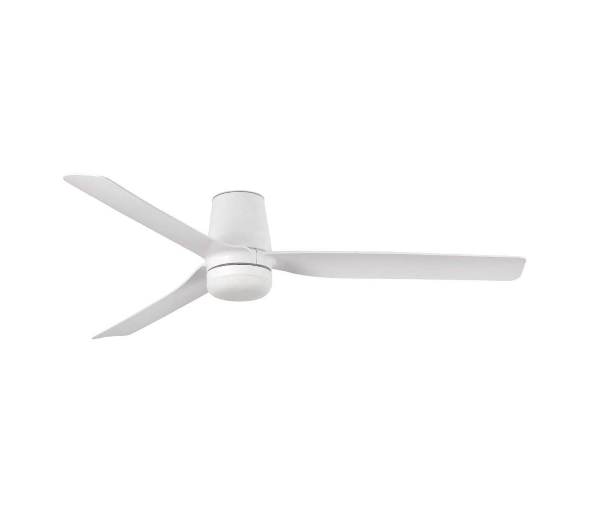 FARO Barcelona FARO 33828WT1S - LED stmievateľný látor PUNT TUB M 18W/230V CCT, priemer 132 cm, biela WT + diaľkové ovládanie 33828WT1S-D