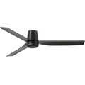 FARO 33830WT - Stropný ventilátor PUNT TUB M čierna pr. 132 cm Wi-Fi Tuya + diaľkové ovládanie