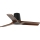 FARO 33837 - Stropný ventilátor HEYWOOD TUB S borovica/čierna pr. 90 cm + diaľkové ovládanie