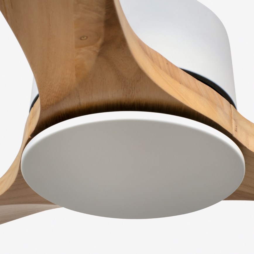 FARO 34201WPA - Stropný ventilátor KAUAI XL hnedá/biela pr. 240 cm SMART + diaľkové ovládanie