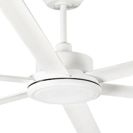 FARO 34206 - Stropný ventilátor ROTTERDAM XXL biela pr. 250 cm + diaľkové ovládanie