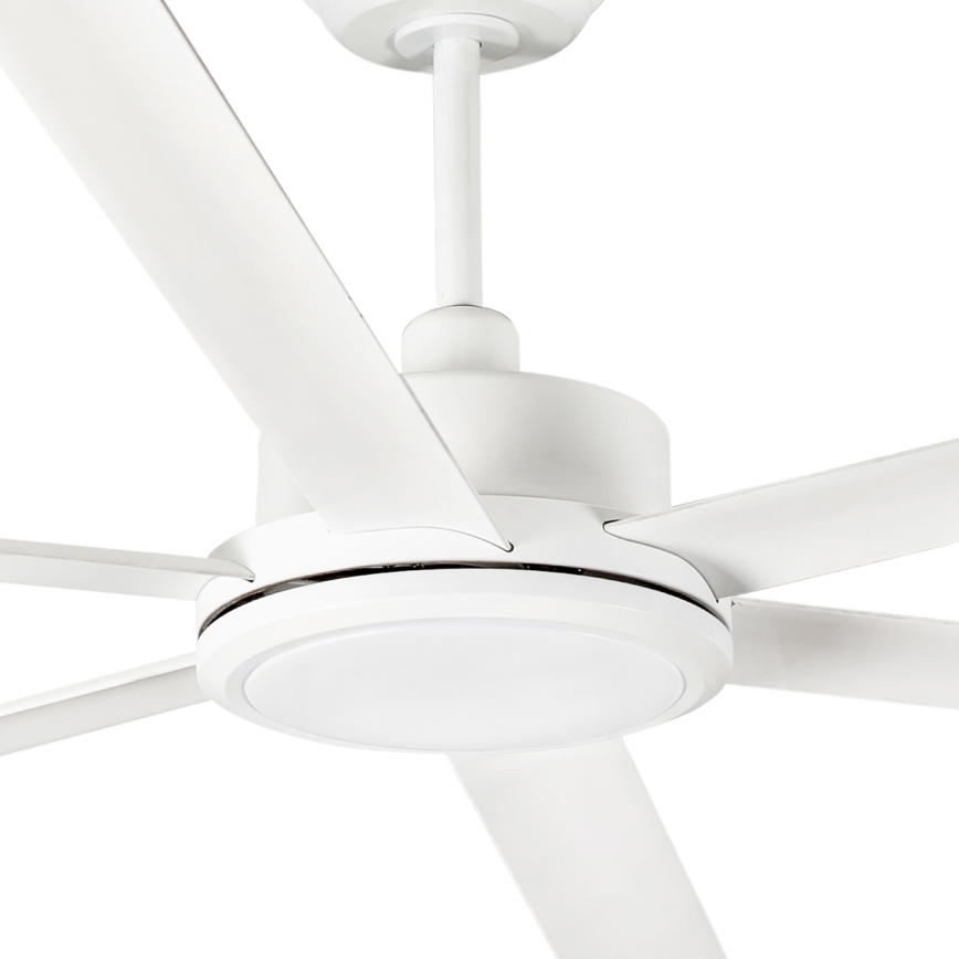 FARO 34206 - Stropný ventilátor ROTTERDAM XXL biela pr. 250 cm + diaľkové ovládanie