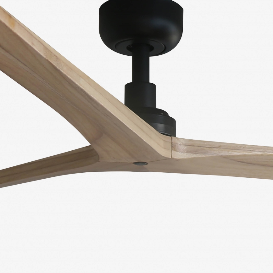 FARO 34282 - Stropný ventilátor KLIM L hnedá/čierna pr. 150 cm + diaľkové ovládanie