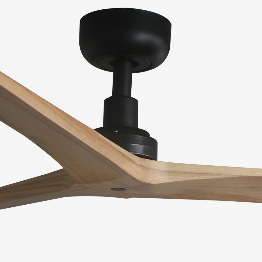 FARO 34283 - Stropný ventilátor KLIM M hnedá/čierna pr. 125 cm + diaľkové ovládanie