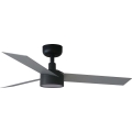 FARO 34285WT1S - LED stmievateľný stropný ventilátor CRUISER s LED/18W/230V 2700/3000/4000K pr. 106 cm šedá/čierna Wi-Fi Tuya + diaľkové ovládanie