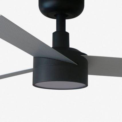 FARO 34285WT1S - LED stmievateľný stropný ventilátor CRUISER s LED/18W/230V 2700/3000/4000K pr. 106 cm šedá/čierna Wi-Fi Tuya + diaľkové ovládanie