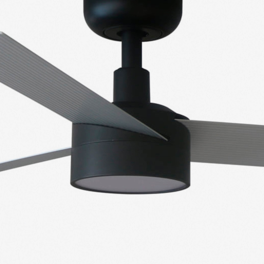 FARO 34285WT1S - LED stmievateľný stropný ventilátor CRUISER s LED/18W/230V 2700/3000/4000K pr. 106 cm šedá/čierna Wi-Fi Tuya + diaľkové ovládanie