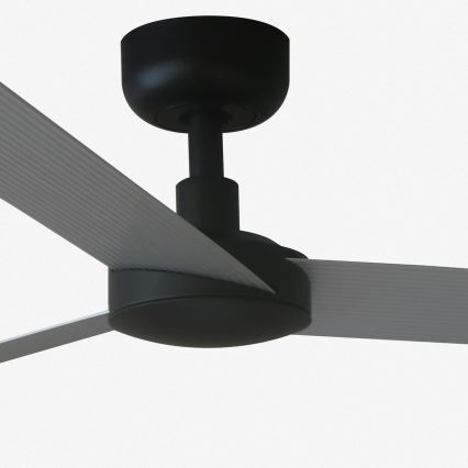 FARO 34286 - Stropný ventilátor CRUISER L čierna pr. 132 cm + diaľkové ovládanie