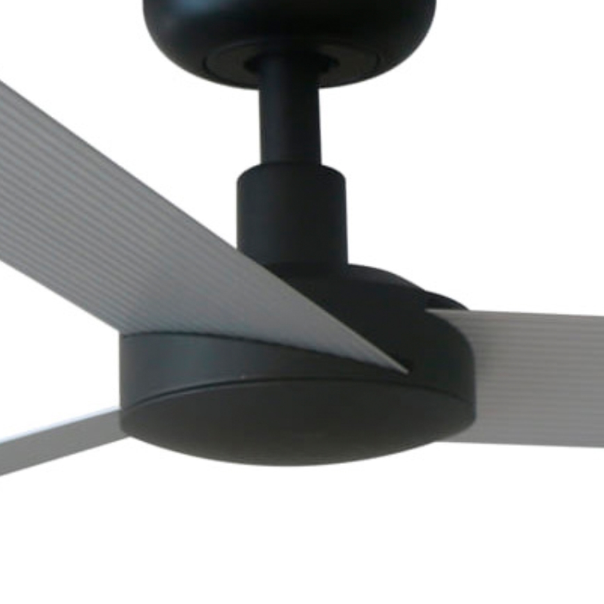 FARO 34287 - Stropný ventilátor CRUISER XL čierna pr. 160 cm + diaľkové ovládanie