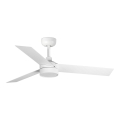 FARO 34288WT1S - LED stmievateľný stropný ventilátor CRUISER S LED/18W/230V 2700/3000/4000K pr. 106 cm biela Wi-Fi Tuya + diaľkové ovládanie