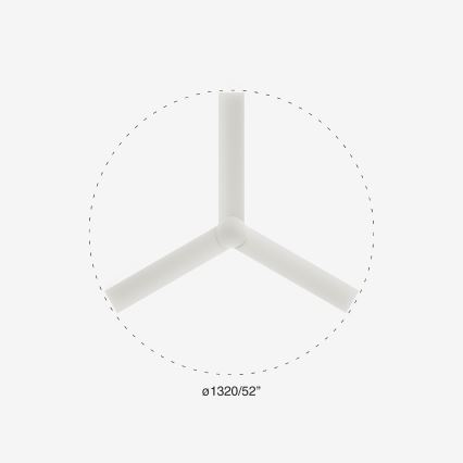 FARO 34290WP - Stropný ventilátor CRUISER L biela pr. 132 cm SMART + diaľkové ovládanie