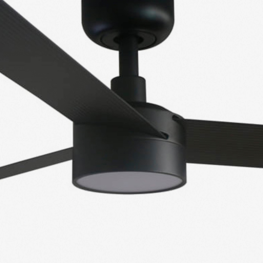 FARO 34291WT1S - LED stmievateľný stropný ventilátor CRUISER L LED/18W/230V 2700/3000/4000K priemer 132 cm čierna Wi-Fi Tuya + diaľkové ovládanie