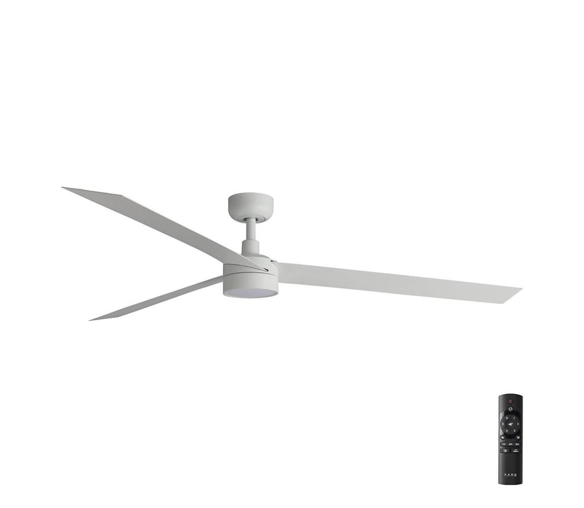 FARO Barcelona FARO 34292-1TW - Stmievaný LED látor CRUISER LED/20W/230V 2700/3000/4000K + diaľkové ovládanie 342921S