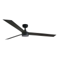 FARO 34293WT1S - LED stmievateľný stropný ventilátor CRUISER XL LED/18W/230V, 2700/3000/4000K, priemer 160 cm, čierny, Wi-Fi Tuya + diaľkové ovládanie