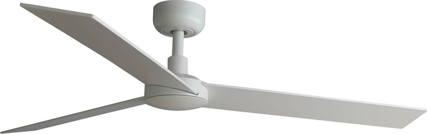 FARO 34297WT - Stropný ventilátor RUDDER L biela/béžová pr. 132 cm Wi-Fi Tuya + diaľkové ovládanie