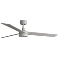 FARO 34297WT1S - LED stmievateľný stropný ventilátor RUDDER L LED/18W/230V 2700/3000/4000K priemer 132 cm béžová/biela Wi-Fi Tuya + diaľkové ovládanie