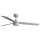 FARO 34297WT1S - LED stmievateľný stropný ventilátor RUDDER L LED/18W/230V 2700/3000/4000K priemer 132 cm béžová/biela Wi-Fi Tuya + diaľkové ovládanie