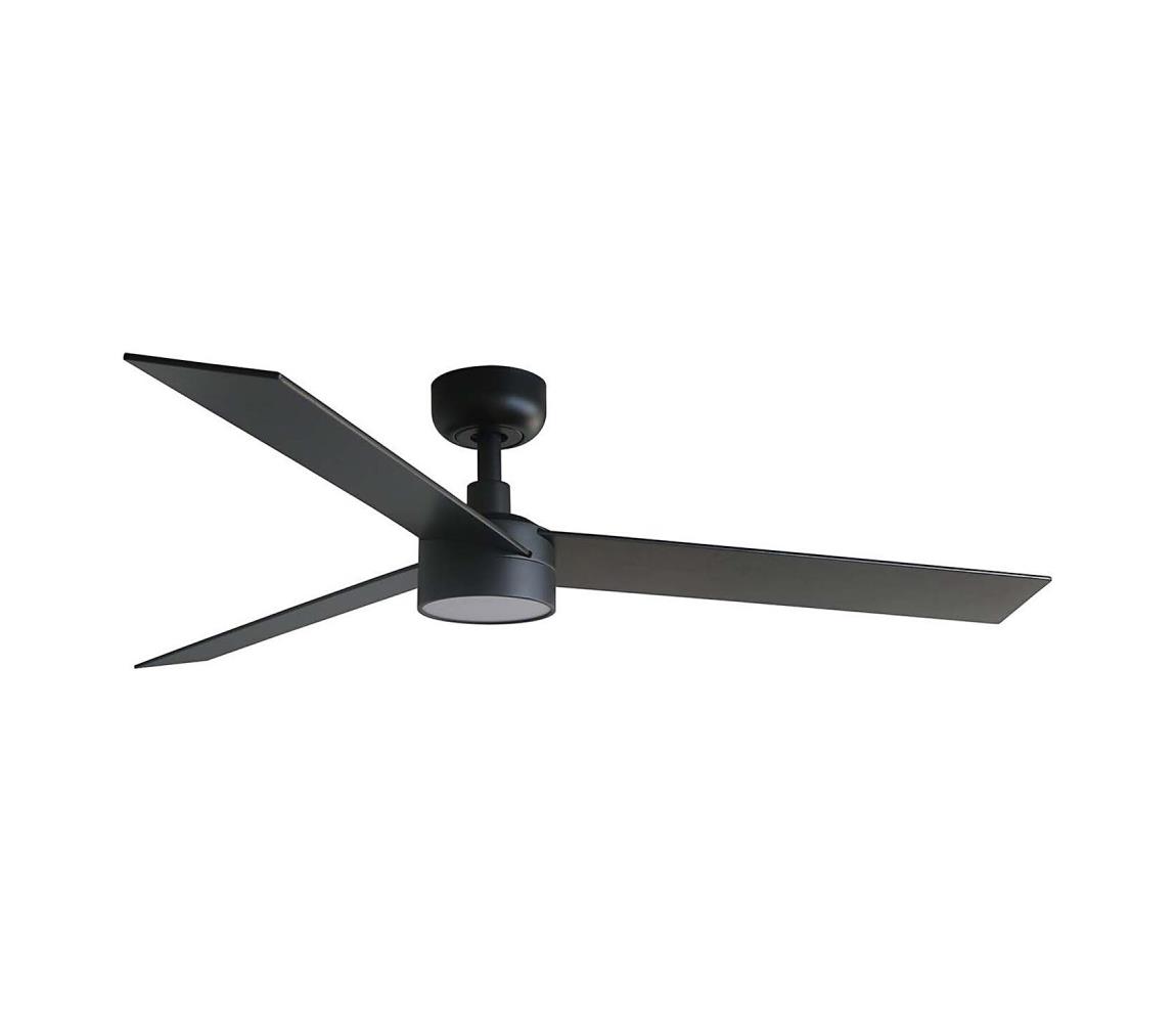 FARO Barcelona FARO 34298WT1S-LED Stmievateľný látor RUDDER L 18W/230V CCT priemer 132 cm hnedá/čierna WT + DO 34298WT1S-D