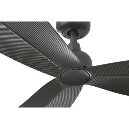 FARO 34301 - Stropný ventilátor PALMA hnedá pr. 129 cm IP44 + diaľkové ovládanie