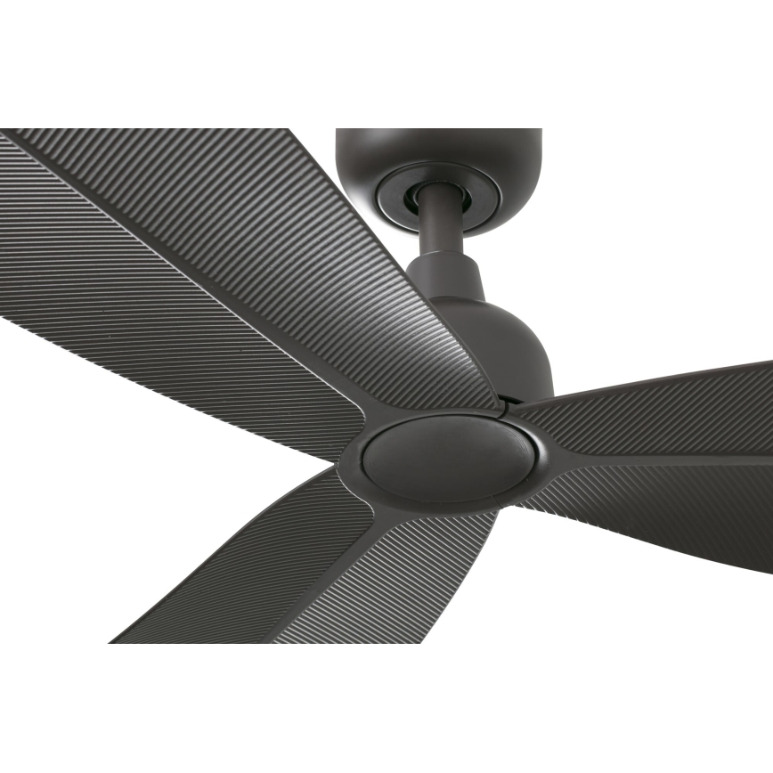 FARO 34301 - Stropný ventilátor PALMA hnedá pr. 129 cm IP44 + diaľkové ovládanie