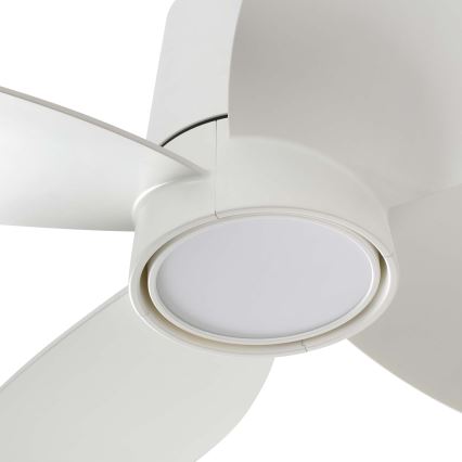 FARO 34315 - LED Stmievateľný stropný ventilátor KLOVER S LED/20W/230V 2700/4000/6500K biela pr. 80 cm + diaľkové ovládanie