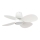 FARO 34315SWT - LED stmievateľný stropný ventilátor KLOVER S LED/20W/230V 2700/3000/4000K priemer 80 cm biela Wi-Fi Tuya + diaľkové ovládanie