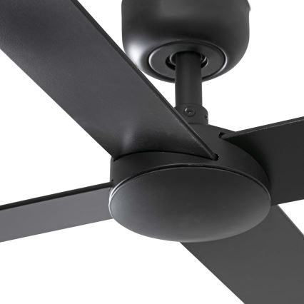 FARO 34356 - Stropný ventilátor RUDDER L hnedá/čierna pr. 132 cm + diaľkové ovládanie
