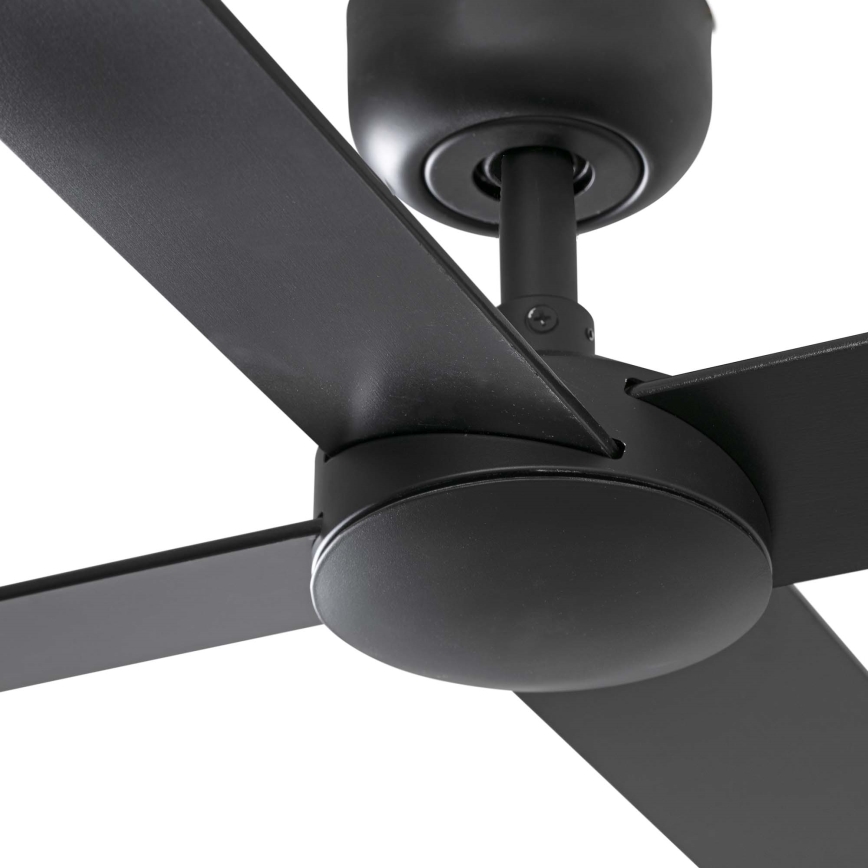 FARO 34356 - Stropný ventilátor RUDDER L hnedá/čierna pr. 132 cm + diaľkové ovládanie
