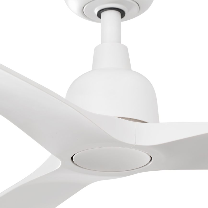 FARO 34363 - Stropný ventilátor OUTWOOD L biela pr. 150 cm IP44 + diaľkové ovládanie