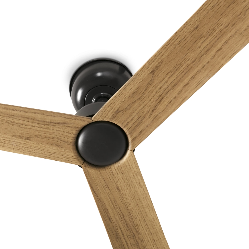 FARO 34371 - Stropný ventilátor MARINE M pr. 125 cm hnedý/čierny IP44 + diaľkové ovládanie