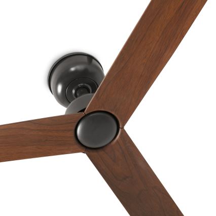 FARO 34372 - Stropný ventilátor MARINE M pr. 125 cm hnedá/čierna IP44 + diaľkové ovládanie