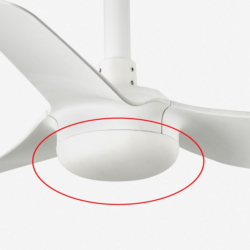 FARO 3R773 - Náhradný kryt pre ventilátor MINI PUNT pr. 12 cm biely