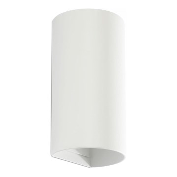 FARO 40538 - Nástenné svietidlo SOLE 2xGU10/8W/230V biela zaokrúhlený