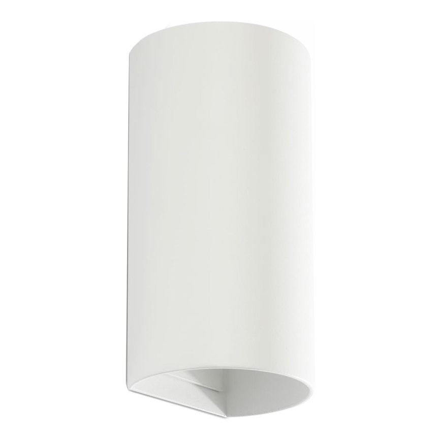 FARO 40538 - Nástenné svietidlo SOLE 2xGU10/8W/230V biela zaokrúhlený