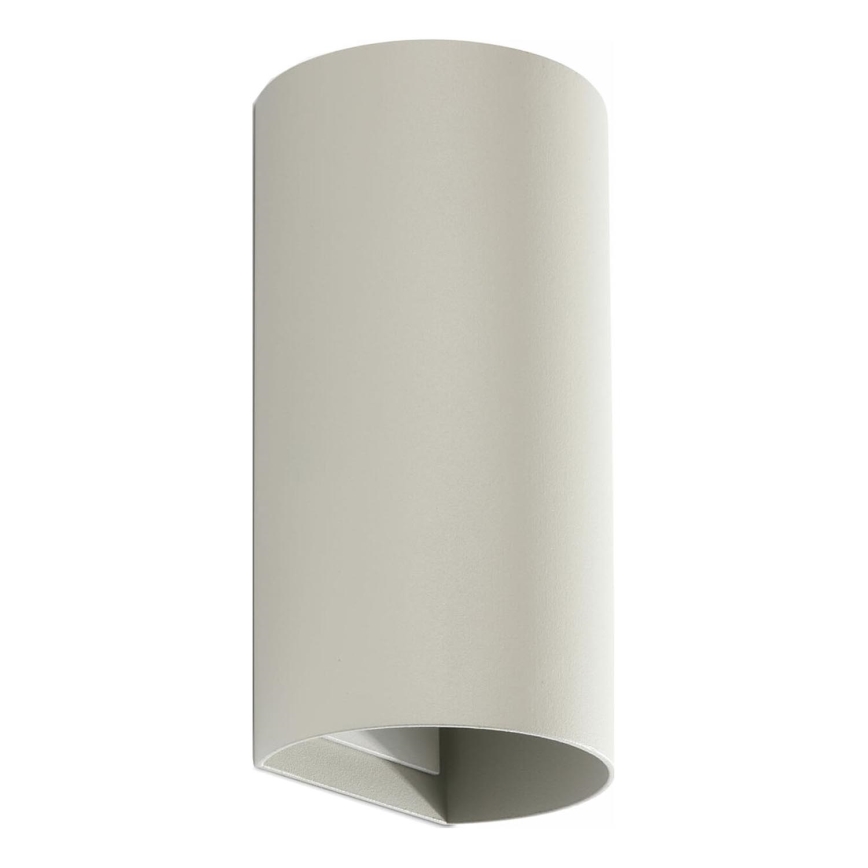 FARO 40540 - Nástenné svietidlo SOLE 2xGU10/8W/230V šedá zaokrúhlený