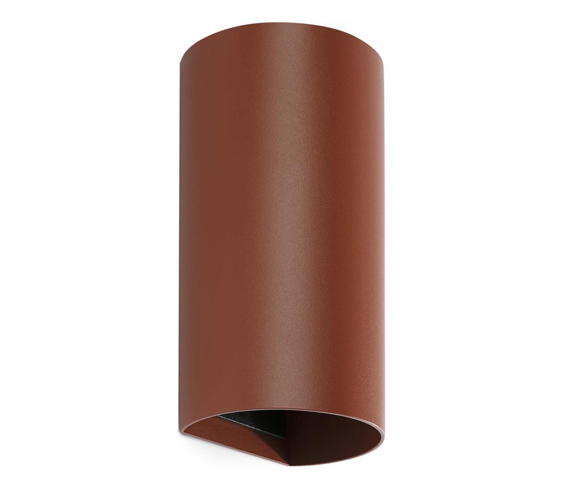 FARO Barcelona FARO 40541 - Nástenné svietidlo SOLE 2xGU10/8W/230V tehlová zaokrúhlený