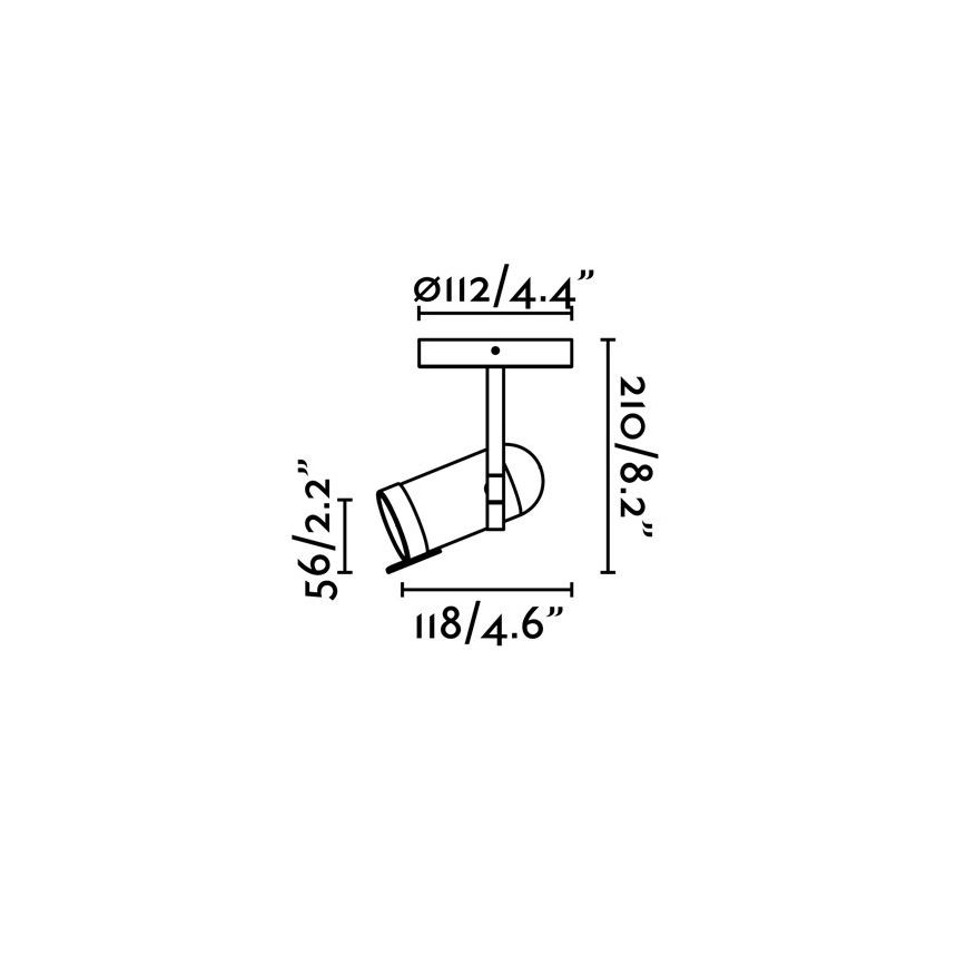 Faro 43529 - Bodové svietidlo ORLEANS 1xGU10/8W/230V biela