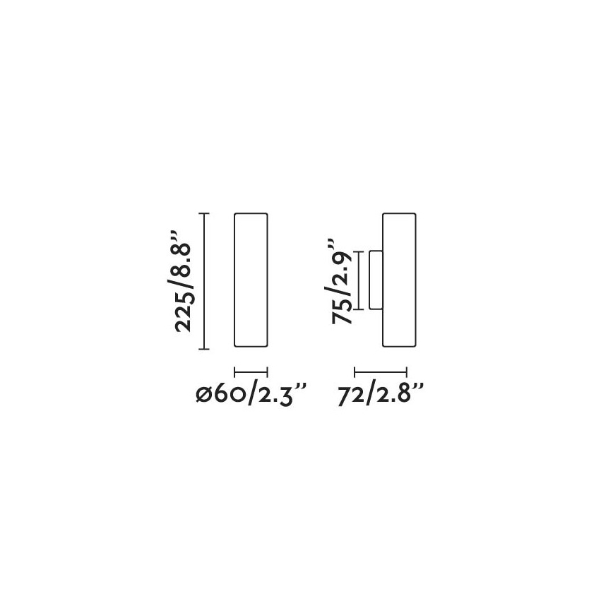 FARO 43760 - Nástenné svietidlo STAN 2xGU10/8W/230V zlatá