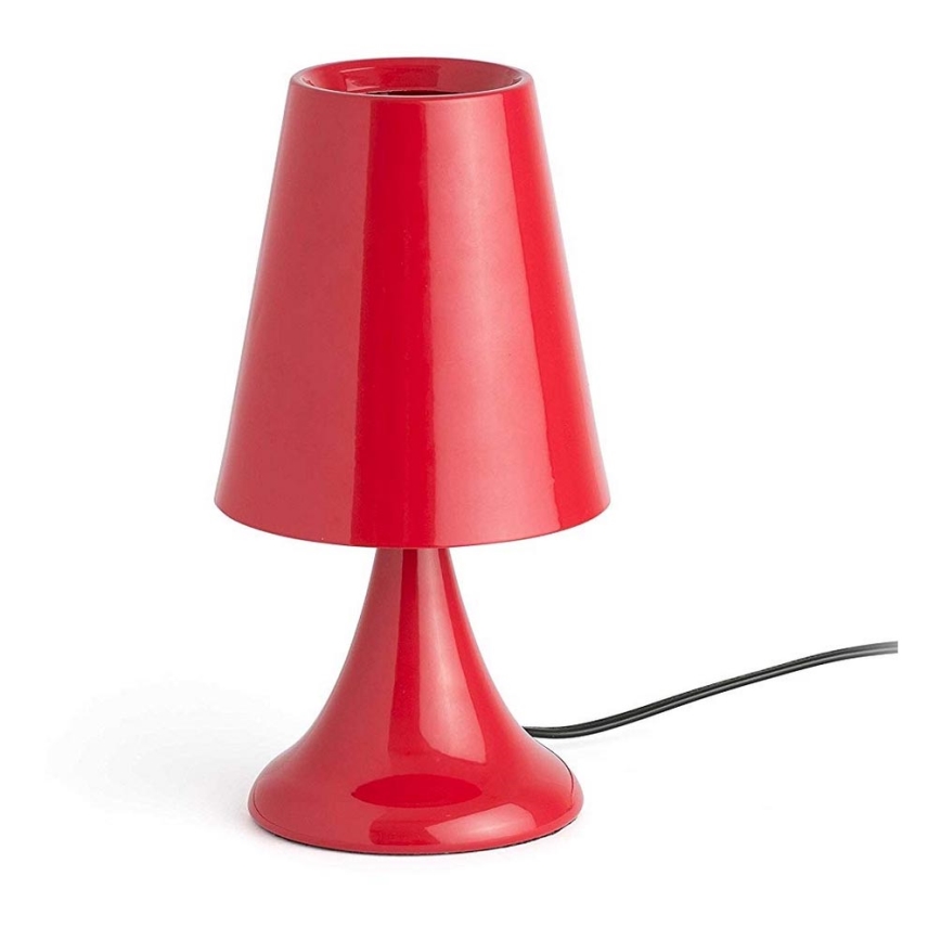 FARO 54005 - Stolná lampa SIRA 1xE14/20W/230V červená