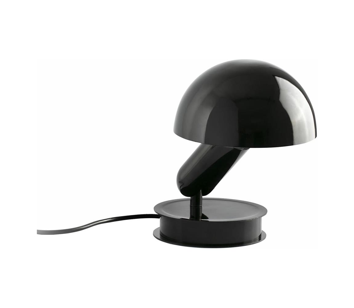 FARO Barcelona FARO 56100 - Stolová lampa s klipom 2v1 BELA 1xE27/15W/230V čierna 56100