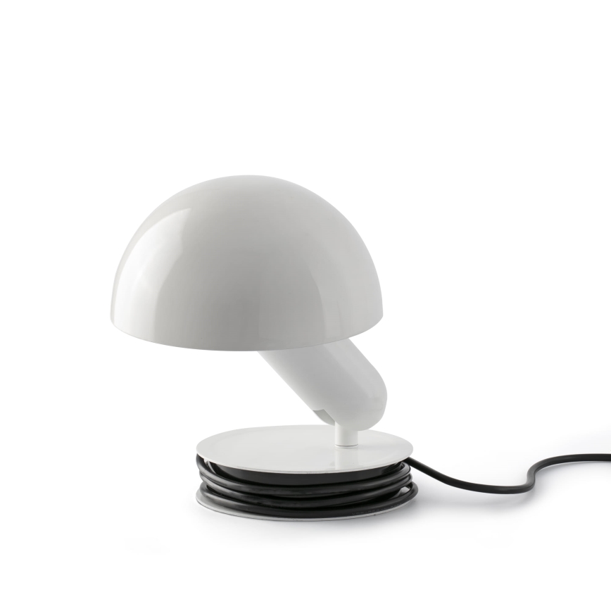 FARO 56101 - Stolná lampa s klipom 2v1 BELA 1xE27/15W/230V biela