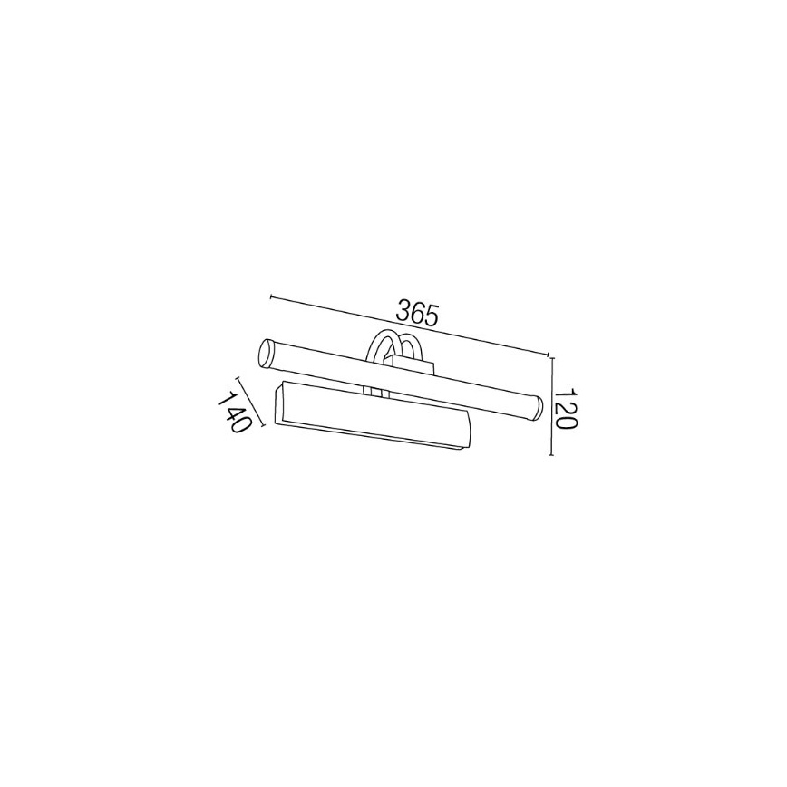 FARO 61070 - Obrazové svietidlo DEGAS 1xG5/8W/230V
