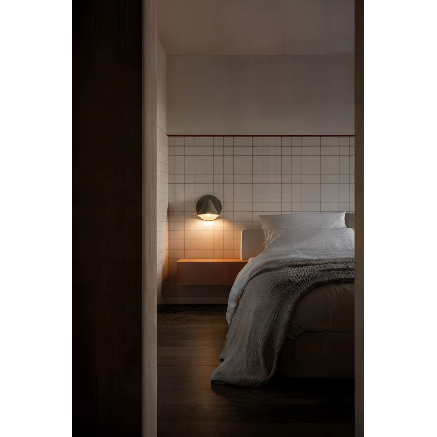 FARO 62356 - Nástenné bodové svietidlo NOON 1xE27/15W/230V khaki